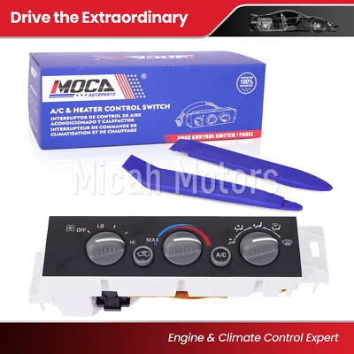 AC Heater Climate Control Module Fit Chevy GMC C1500 C2500 K1500 K2500 Suburban Foto 1 de 4