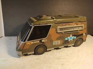 Galoob 1991 - MICRO MÁQUINAS EJÉRCITO CAMUFLAJE VAN Juego Plegable Militar, Portador de Combate - Imagen 1 de 16