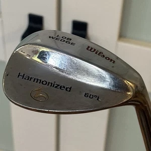 Wilson Harmonized Lob Wedge 60° Right Handed Steel Original Grip - NICE - Picture 1 of 4