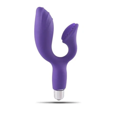 TOYZ4LOVERS Vibratore dildo stimolatore doppio clitoride vagina punto g in Silicone sex toys