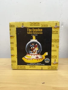 The Beatles VTG 1999 Yellow Submarine Pepperland Musical Snow Globe Dome Vandor - Picture 1 of 10