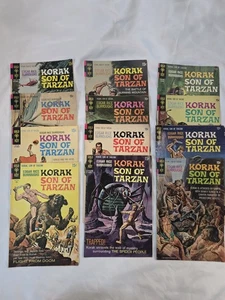 12er Set Korak Sohn von Tarzan Gold Schlüssel Comics - Bild 1 von 4