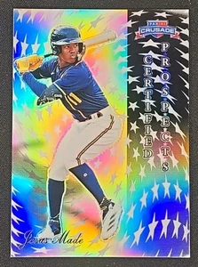 2025 Panini Crusade Jesus Made Certified Prospects Prizm #21- RC- Brewers - Picture 1 of 3
