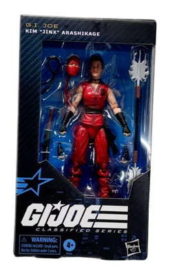 G.I. Joe - Figura Kim "Jinx" Arashikage - Serie Clasificada - Sin usar, en caja 2024 - Hasbro Foto 1 de 2
