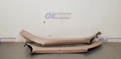 92 LINCOLN MARK VII INTERIOR UN PILAR PARABRISAS POSTE JUEGO DE MOLDURAS PAR BRONCEADO Foto 1 de 4