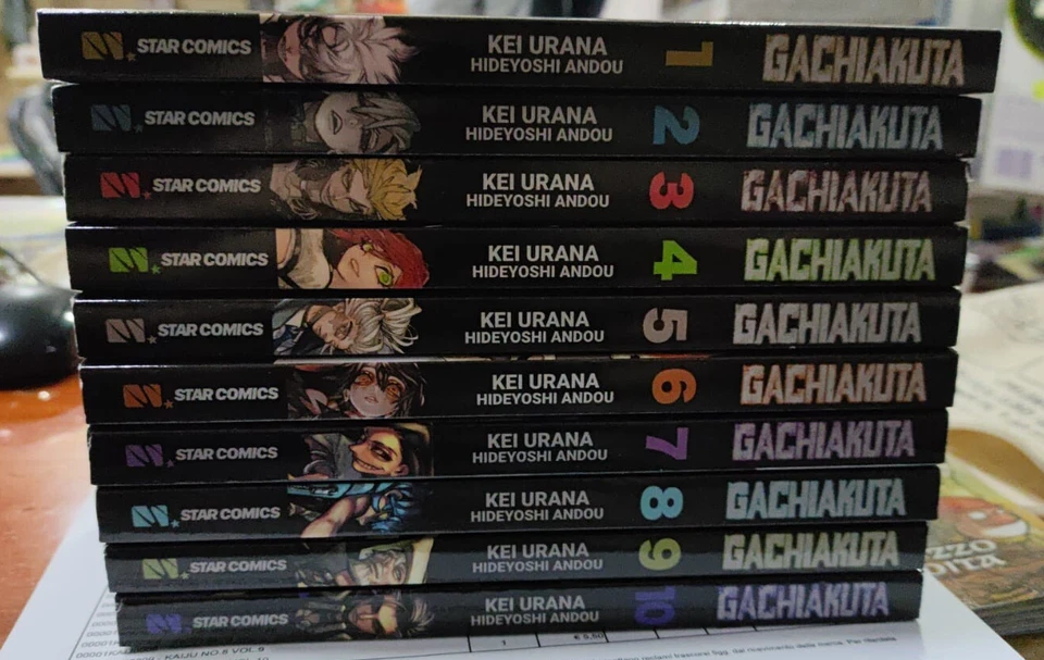 GACHIAKUTA 1-2-3-4-5-6-7-8-9-10-11-12-13 +omaggi star comics manga seq completa - Immagine 1 di 4
