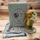 Cherished Teddies- Glenn, #104055, Limited Edition,  Boy w/White Daisy Figurine