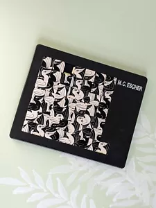 M. C. Escher "E 128 1967" Slide Tile Black & White Plastic Puzzle, 1990 - Picture 1 of 3