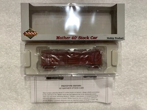 Proto 2000 #920-54627 HO Scale B & O Double Deck Mather 40' Stock Car #110268 - Picture 1 of 5