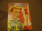 Paper Dolls of Eve Arden, Vintage uncut book, 1954