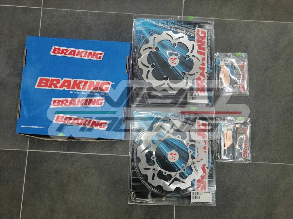 KIT DISCHI BRAKING MARGHERITA YAMAHA T MAX 500 2001/2003 - Immagine 1 di 1