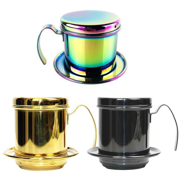Vietnamese Stainless Steel Coffee Filter Drip Pot Maker Kitchen Pot Practical Photo Related