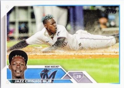 2023 Topps Miami Marlins #NL-8 Jazz Chisholm Jr. - Image 1 of 2