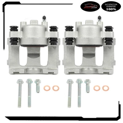 Par de pinças de freio dianteiro para 1993-1998 Jeep Grand Cherokee 1997-2006 Jeep TJ - Imagem 1 de 4