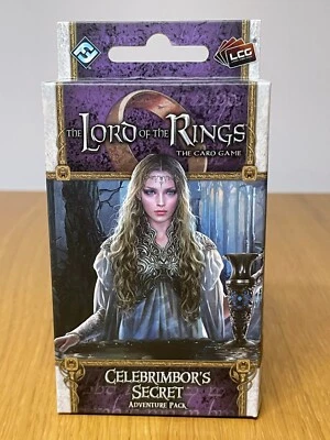 Lord of the Rings Card Game CELEBRIMBOR'S SECRERT Adventure Pack LCG New SEALED - Image 1 of 4