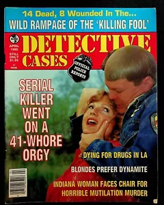 Detective Cases Magazine April 1990 - Picture 1 of 1