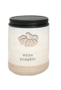 Bath & Body Works WHITE PUMPKIN Single Wick Candle 7 oz With Essential Oils - Picture 1 of 1