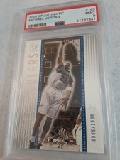 2001-02 SP Authentic SP Spectaculars Michael Jordan /1000 #164 PSA 9 Wizards
