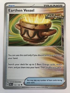 Pokémon TCG Paradox Rift Earthen Vessel 163/182 NM - Picture 1 of 2