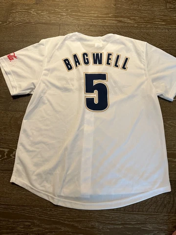 VTG Jeff Bagwell #5 Houston Astros PROMO COCA COLA Jersey XL NWOT gold trim Cover