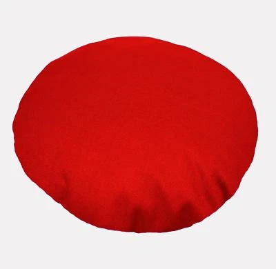 Aw01n ярко-красный круглой формы 12 унций толщиной хлопок холст подушка/подушка чехол размер - Изображение 1 из 4
