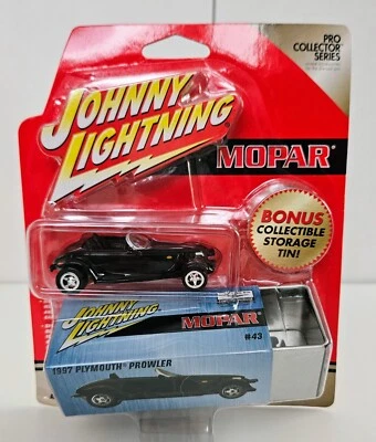 Johnny Lightning Pro Collector Series 1997 Plymouth Prowler con estaño lanzamiento 4 Foto 1 de 4
