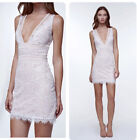 NWT Stylestalker Dixie Mini Lace Dress White Nude XS