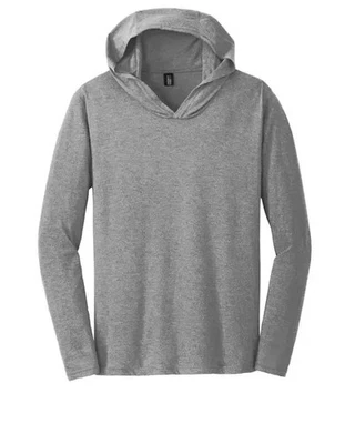 DM139 District Perfect Tri Sudadera con Capucha Manga Larga en Gris Escarcha, Talla M Foto 1 de 4