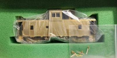 Overland Models HO Scale Union Pacific CA-4 Brass Caboose with High Speed Trucks - Image 1 of 4