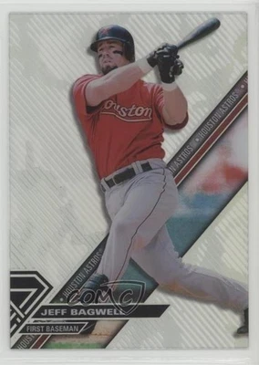2017 Topps High Tek Pattern 3 Jeff Bagwell #HT-JB HOF - Image 1 of 2