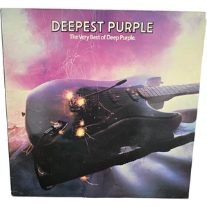 Deep Purple Deepest Purple The Very Best Of 1980 LP EMI Harvest Rock - Picture 1 of 14