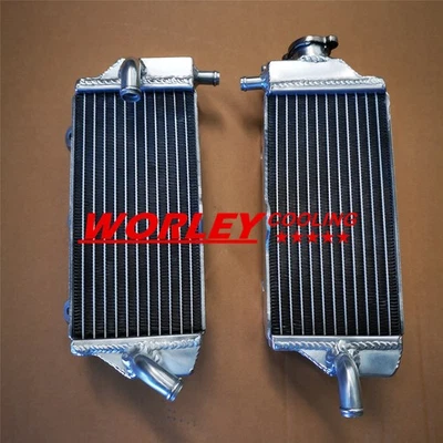 NJ-Aluminum radiator for YAMAHA YZ250F YZF250 2010 2011 2012 2013 - Imagem 1 de 4