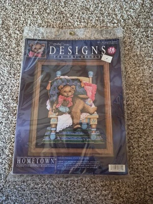 "Mr. Bear" # 5611 Cross Stitch Kit 14" X 16" Signature Series NIP - Image 1 of 2
