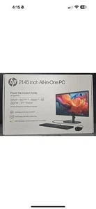 Computadora de escritorio todo en uno HP 21,45" | 8 GB | 256 GB SSD | Intel i3-N300 22-DG0007 PC NUEVA - Imagen 1 de 2