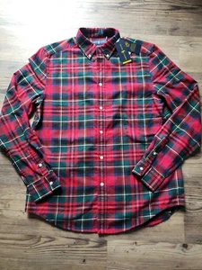 Ralph Lauren Performance Boys XL 18-20 Plaid Flannel Cotton NEW WITH TAGS NWT - Picture 1 of 9