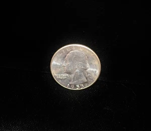 1955 Washington Quarter .900 Silver #CR12343 - Picture 1 of 2