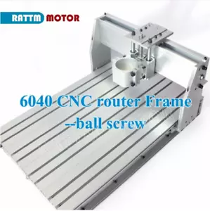 『IT』3 Axis Desktop 6040 CNC Router Milling Engraving Machine Ball Screw Kit 80mm - Imagen 1 de 7