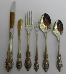 13 Stück Oneida Community Brahms Edelstahl 2 Maßgedecke Gabeln Löffel Messer neu - Bild 1 von 3