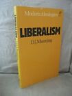 Liberalism (Everyman's University Paperbacks) By David John Mann