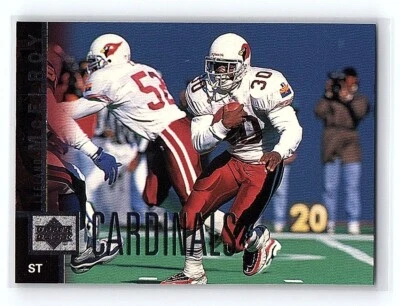 1997 Upper Deck Leeland McElroy Arizona Cardinals #103 - Image 1 of 2