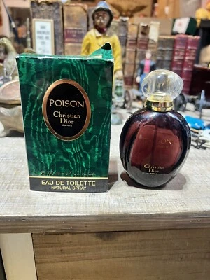 Christian Dior Poison 100 ml EDT Splash CAJA Y BOTELLA SOLAMENTE (VACÍA). Foto 1 de 4