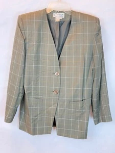 Atrium Collection Vintage 90's blazer sz 11/12 with shoulder pads gray - Picture 1 of 4