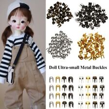 Metal Doll Colthes Buckle Belt Buttons Bags Shoes Accessories Diy Dolls Buckles