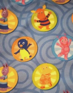 backyardigans tessuto divertente lunghezza pezzo poliestere 21 x 8 pollici nuovo - Foto 1 di 2
