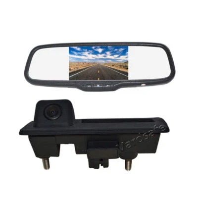 Backup Camera & Monitor For Volkswagen VW Passat Tiguan Golf Touran Jetta Sharan - Image 1 of 4