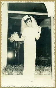 Hongkong 1960-70er Schauspielerin Filmstar, Original Foto mit Studiosiegel F - Bild 1 von 4