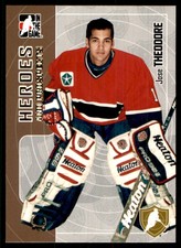 2005-06 In The Game Heroes and Prospects Jose Theodore Fredericton Canadiens #12
