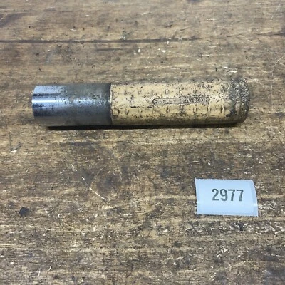 Manillar Springer Spiral Blanco Waffle Grip Harley Knucklehead Servicar Flathead Foto 1 de 4