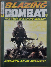 BLAZING COMBAT 3 MAGAZINE APRIL 1966 VERY FINE WARREN PUB.  FRAZETTA ARTWORK WAR