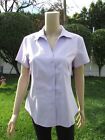 JONES NEW YORK - CHOICE of Color: Women's Button Up Short Sleeve Blouse Size 8